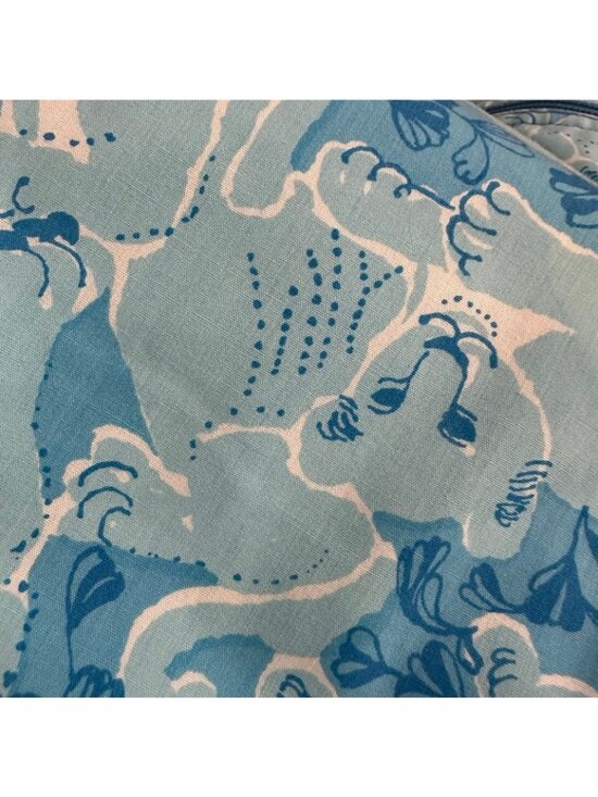 Vintage 1970s Lilly Pulitzer orange label printed pants - Picture 4 of 11